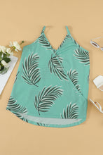 Load image into Gallery viewer, Printed Surplice Spaghetti Strap Cami
