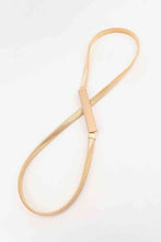 Load image into Gallery viewer, Elastic Iron Skinny Belt

