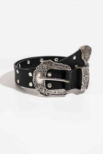 Load image into Gallery viewer, Double Row Studded PU Leather Belt
