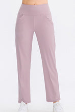 Load image into Gallery viewer, Elastic High Waist Sports Straight Leg Pants
