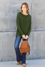 Load image into Gallery viewer, Basic Bae Full Size Round Neck Dropped Shoulder T-Shirt
