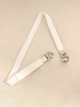 Load image into Gallery viewer, Zinc Alloy Buckle Elastic PU Belt
