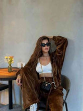 Load image into Gallery viewer, Hooded Jacket and Pants Set
