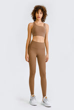 Load image into Gallery viewer, Cross Back Yoga Crop Top
