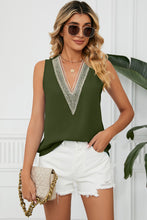 Load image into Gallery viewer, V-Neck Wide Strap Tank

