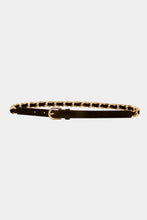Load image into Gallery viewer, PU Chain Skinny Belt
