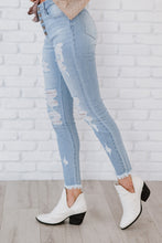 Load image into Gallery viewer, Kancan At Last Distressed Button Fly Skinny Jeans
