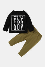 Load image into Gallery viewer, Boys PRETTY FLY Sweatshirt and Pants Set
