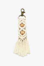 Load image into Gallery viewer, Assorted 4-Pack Handmade Macrame Fringe Keychain
