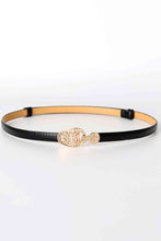 Load image into Gallery viewer, Skinny PU Leather Belt with Alloy Buckle
