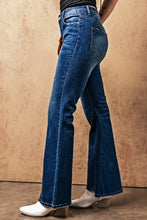 Load image into Gallery viewer, High Rise Flare Jeans with Pockets
