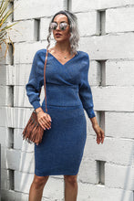 Load image into Gallery viewer, Dolman Sleeve Rib-Knit Top and Skirt Set
