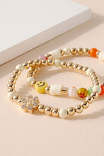 Load image into Gallery viewer, Smile Flower Bracelet Set
