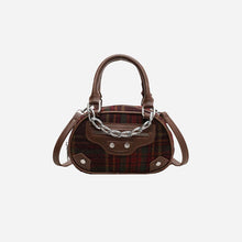 Load image into Gallery viewer, Plaid Print Crossbody Bag
