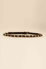 Load image into Gallery viewer, PU Chain Skinny Belt
