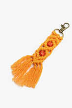 Load image into Gallery viewer, Assorted 4-Pack Handmade Macrame Fringe Keychain

