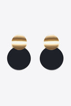Load image into Gallery viewer, Two-Tone Dangle Earrings
