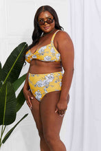 Load image into Gallery viewer, Marina West Swim Take A Dip Twist High-Rise Bikini in Mustard
