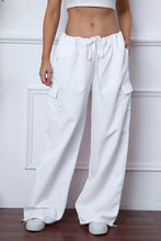 Load image into Gallery viewer, Drawstring Waist Pants with Pockets
