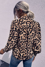 Load image into Gallery viewer, Leopard Printed Button Down Blouse
