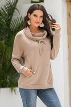 Load image into Gallery viewer, Cowl Neck Drop Shoulder Sweatshirt
