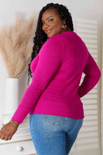 Load image into Gallery viewer, Zenana Full Size V-Neck Long Sleeve Cardigan
