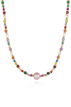 Load image into Gallery viewer, Multicolored Bead Necklace
