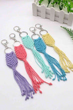 Load image into Gallery viewer, Assorted 4-Pack Handmade Fringe Keychain
