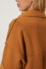 Load image into Gallery viewer, Half Zip Long Sleeve Sweatshirt with Pockets
