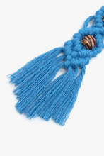 Load image into Gallery viewer, Assorted 4-Pack Handmade Macrame Fringe Keychain
