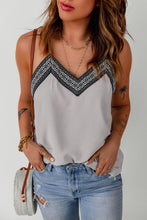 Load image into Gallery viewer, Contrast Trim Racerback Cami
