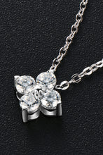 Load image into Gallery viewer, Moissanite Four Leaf Clover Pendant Necklace
