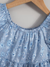 Load image into Gallery viewer, Girls Ditsy Floral Tiered Dress
