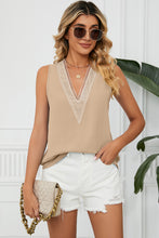 Load image into Gallery viewer, V-Neck Wide Strap Tank
