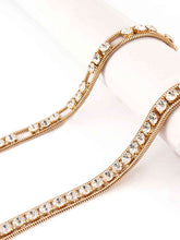 Load image into Gallery viewer, Rhinestone Metal Belt
