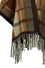 Load image into Gallery viewer, Cloak Sleeve Fringe Detail Poncho
