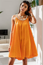 Load image into Gallery viewer, Round Neck Sleeveless Mini Dress
