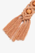 Load image into Gallery viewer, Assorted 4-Pack Handmade Macrame Fringe Keychain

