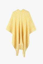 Load image into Gallery viewer, Open Front Fringe Hem Poncho
