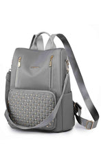 Load image into Gallery viewer, Zipper Pocket Beaded Backpack
