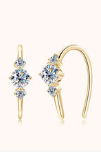 Load image into Gallery viewer, Moissanite 925 Sterling Silver Earrings
