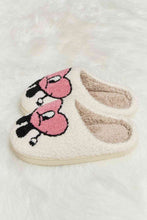 Load image into Gallery viewer, Melody Love Heart Print Plush Slippers
