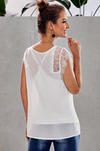 Load image into Gallery viewer, Lace Tank Top with Vest
