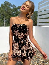 Load image into Gallery viewer, Floral Layered Sleeveless Mini Dress
