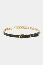 Load image into Gallery viewer, PU Leather Chain Belt
