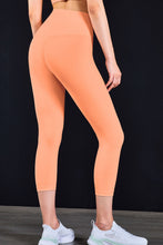 Load image into Gallery viewer, Feel Like Skin Elastic Waistband Cropped Yoga Leggings
