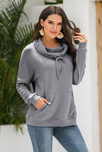 Load image into Gallery viewer, Cowl Neck Drop Shoulder Sweatshirt
