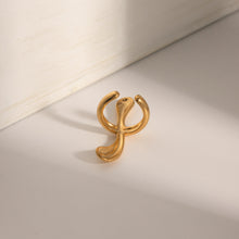 Load image into Gallery viewer, 18K Gold-Plated Stainless Steel Cuff Earrings
