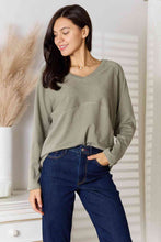 Load image into Gallery viewer, Culture Code  Full Size V-Neck Long Sleeve T-Shirt
