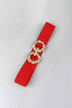 Load image into Gallery viewer, Zinc Alloy Buckle Elastic Belt
